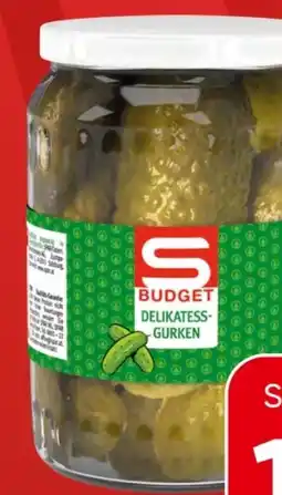 Spar S Budget Delikatess Gurken Angebot