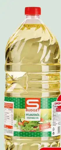 Spar S Budget Pflanzenöl Angebot