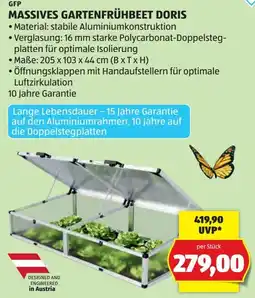 Hofer Gfp massives gartenfrühbeet doris Angebot