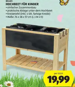 Hofer Belavi hochbeet für kinder Angebot