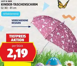 Hofer Lily & dan kinder-taschenschirm Angebot