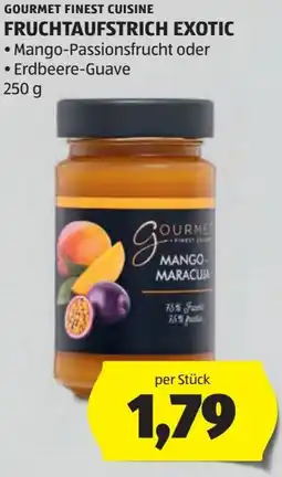 Hofer Gourmet finest cuisine fruchtaufstrich exotic Angebot