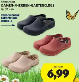 Hofer Gardenline damen-/herren-gartenclogs Angebot