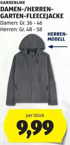 Hofer Gardenline damen-/herren- garten-fleecejacke Angebot