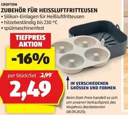 Hofer Crofton zubehör für heissluftfritteusen Angebot