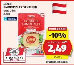 Hofer MILSANI EMMENTALER SCHEIBEN Angebot