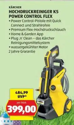 Hofer HOCHDRUCKREINIGER K5 POWER CONTROL FLEX Angebot