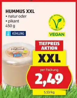 Hofer HUMMUS XXL Angebot
