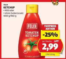 Hofer FELIX KETCHUP Angebot