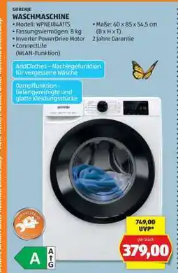 Hofer Gorenje Waschmaschine Angebot