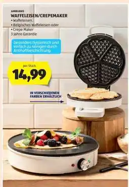 Hofer WAFFELEISEN/CREPEMAKER Angebot