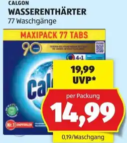 Hofer Calgon wasserenthärter Angebot