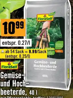 Hornbach Gemüse und Hochbeeterde Angebot