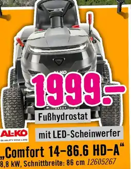 Hornbach Al-ko comfort 14-86.6 hd-a Angebot