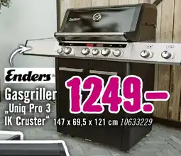 Hornbach Enders gasgriller uniq pro 3 ik cruster Angebot