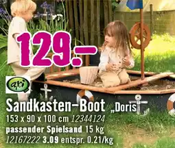 Hornbach Axi sandkasten-boot doris Angebot