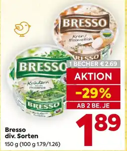 Billa Bresso Angebot