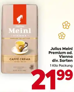 Billa Julius Meinl Premium od. Vienna Angebot
