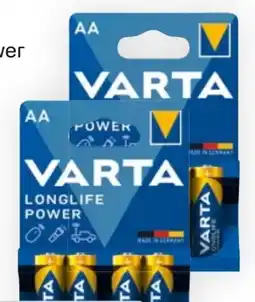 Bipa Varta Batterien Longlife Power Angebot