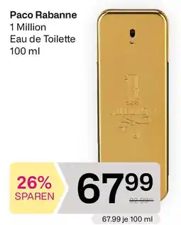 Bipa Paco Rabanne 1 Million Eau de Toilette Angebot