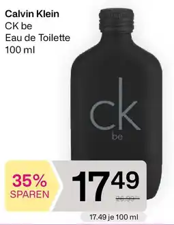 Bipa Calvin Klein CK Be Eau de Toilette Angebot