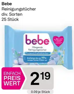 Bipa Bebe Pflegende Reinigungstücher Angebot