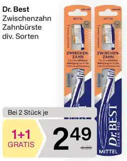 Bipa Dr. Best Zwischenzahn Zahnbürste Weich Angebot