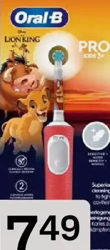 Bipa Oral-B Pro Kids The Lion King Elektrische Zahnbürste Angebot