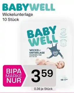 Bipa BABYWELL Wickelunterlage Angebot