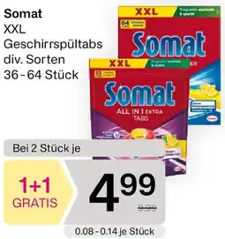 Bipa Somat Classic Power Geschirrspültabs Zitrone Angebot