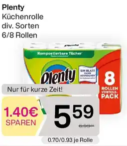 Bipa Plenty Küchenrolle Short & Smart Angebot