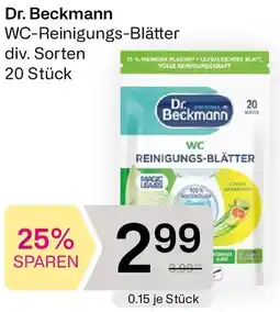 Bipa Dr. Beckmann Magic Leaves WC Reinigungsblätter Citrus Sensation Angebot