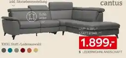 XXXLutz Cantus lederwohnlandschaft Angebot