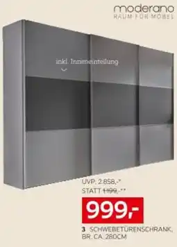 XXXLutz Moderano Schwebetürenschrank Angebot