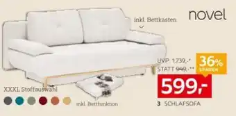 XXXLutz Novel schlafsofa Angebot