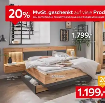 XXXLutz Linea Natura Bettanlage Angebot