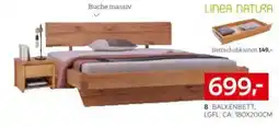 XXXLutz Linea Natura Balkenbett Angebot