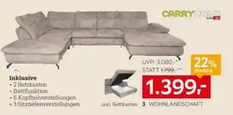 XXXLutz CARRYHOME WOHNLANDSCHAFT Angebot