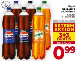 Billa Pepsi cola, zero od. mirinda Angebot