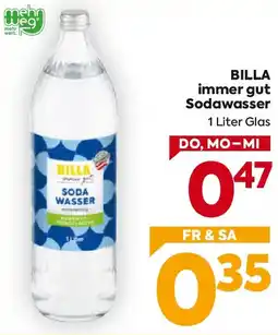 Billa Billa immer gut sodawasser Angebot