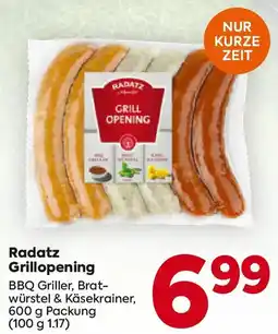 Billa Radatz Grillopening Angebot
