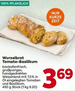 Billa Wurzelbrot tomate basilikum Angebot