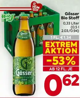 Billa Gösser bio stoff Angebot