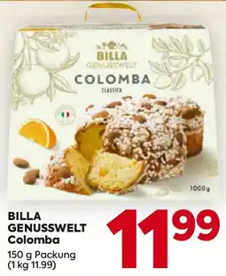 Billa Billa genusswelt colomba Angebot