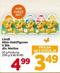 Billa Lindt Mini-Hohlfiguren Angebot
