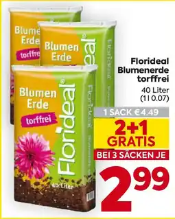 Billa Florideal blumenerde torffrei Angebot
