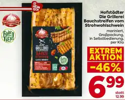 Billa Hofstädter die grillerei bauchstreifen vom strohwohlschwein Angebot