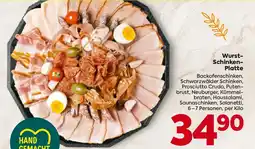 Billa Wurst schinken platte Angebot