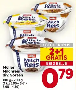 Billa Müller milchreis Angebot