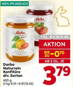 Billa Darbo Naturrein Konfitüre Angebot